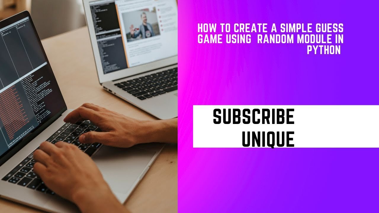Create a simple word guess game in python using random module 💫#coding ...