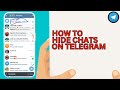 How to Hide Chats On Telegram
