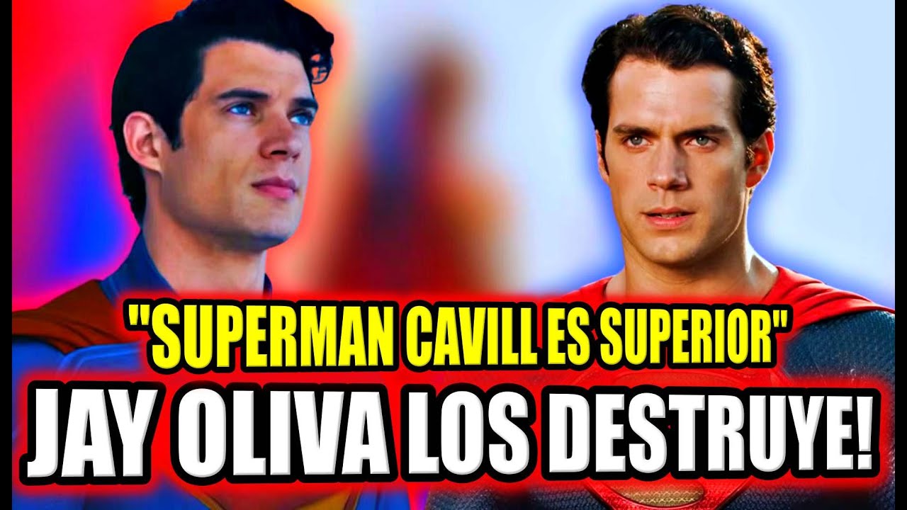 JAY OLIVA AMIGO DE ZACK SNYDER DESTRUYE A FANS LLORICAS DE JAMES GUN..."SUPERMAN CAVILL ES SUPERIOR"