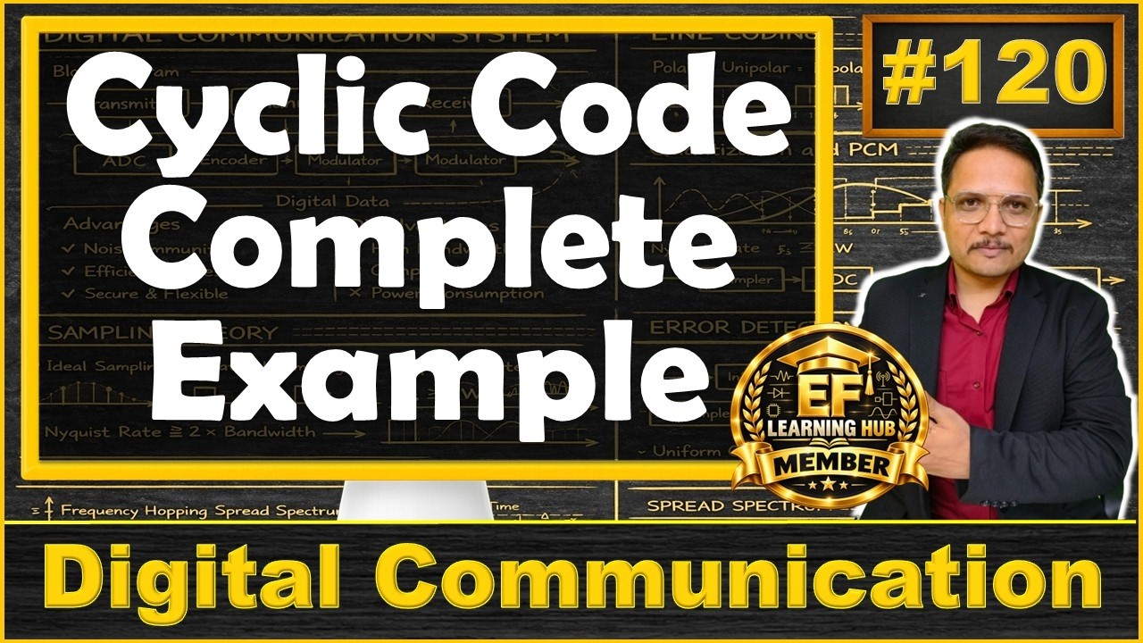 Cyclic Code Complete Example - YouTube