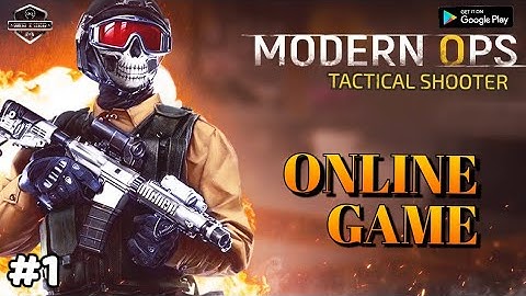 Modern Ops : Gun Shooting Games  | Walkthrough Gameplay part 1 ( Android / iOS ) ONLINE Game