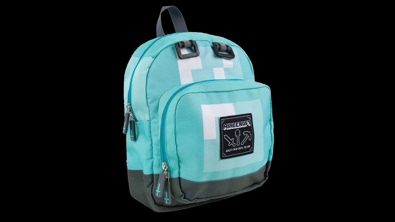minecraft diamond backpack