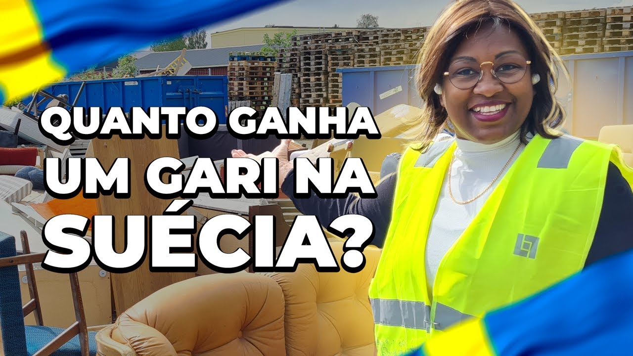 QUANTO GANHA UM GARI NA SUÉCIA? - Célia Responde - YouTube