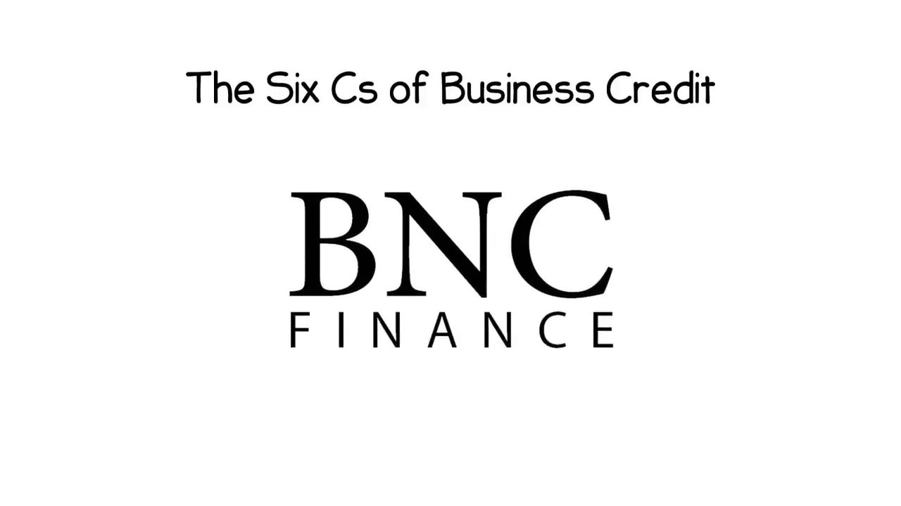 The 6 Cs of of Building Credit - YouTube