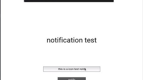Notification popup with python