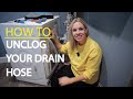 🔧✨ How to Clean Your Washing Machine Drain Hose | Easy Maintenance Tips! ✨🔧