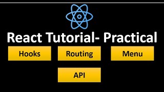 ReactJS Tutorial Part-2 | React Functional Component, Routing, useState and useEffect Hooks