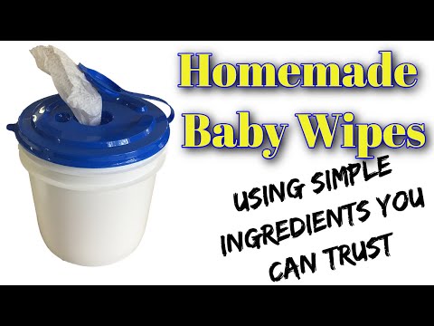 How to Make Homemade Baby Wipes Using Simple Ingredients - DIY Wet Wipes