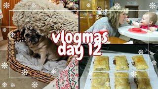 Vlogmas Day 12 | Homemade Nutella pop tarts