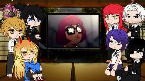 [GC] Chainsaw Man React to Velma Meets the Original Velma - (🇧🇷_🇺🇸)