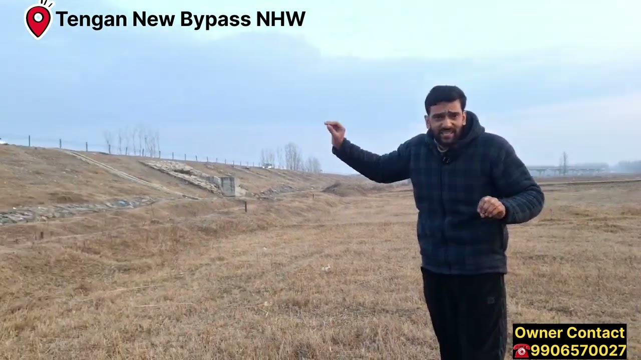 Commercial Plot For Sale Location Tengan Bypass NHW||Land 1 Kanal Milkyt||Owner ☎️9906570027