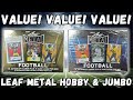 All about that value 2024 leaf metal hobby and jumbo box review