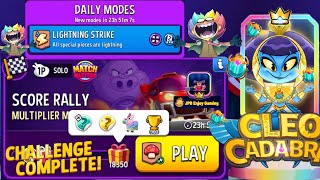 Multiplier Mushrooms Solo Challenge Score Rally 18300 Score/ Daily Mode Match Masters