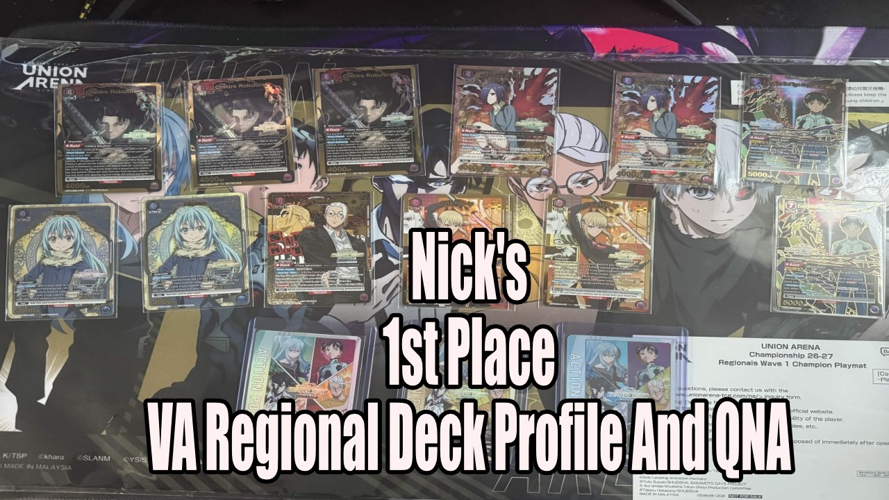 Nick First Place Virginia Regional Purple Solo Leveling Milwoo