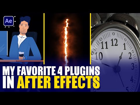 My Top 4 Plugins Most Used in After Effects Tutorials