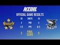 Game Highlights: West Auckland Admirals vs. Auckland Mako - NZIHL 22nd of March, 2025