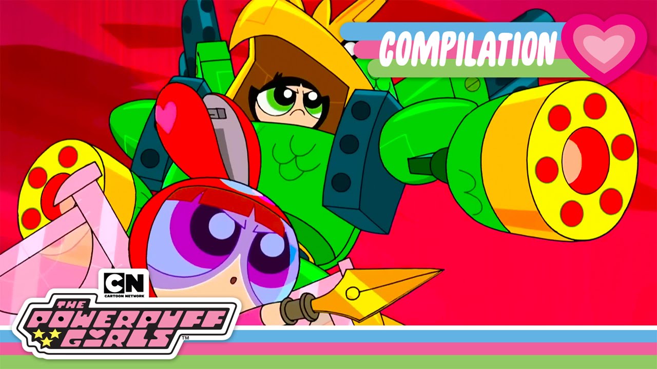 Takedown! The Powerpuff Girls Moments Only | The Powerpuff Girls | Cartoon Network