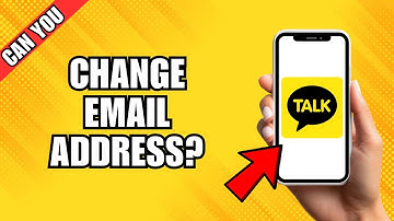 Can You Change Email Address On Kakao Talk App?