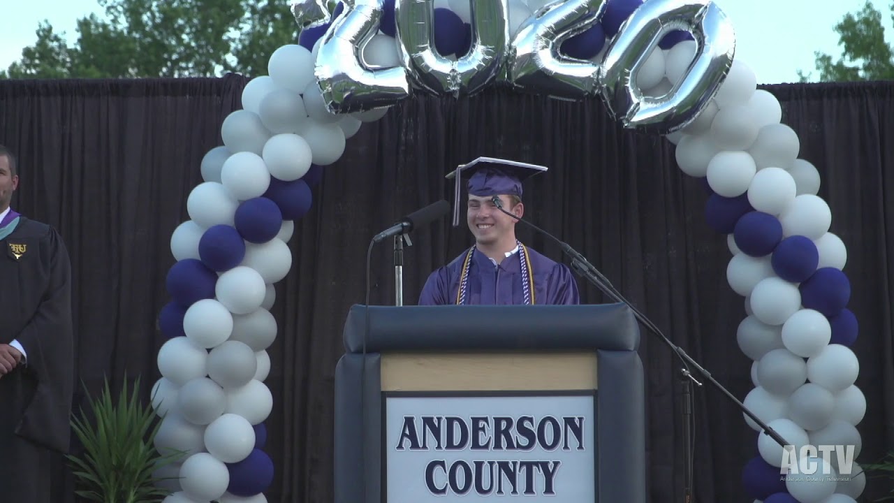 Anderson County High School 2020 Graduation Ceremony YouTube