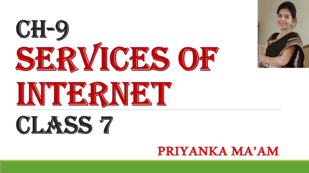 Services Of Internet Part 2 Chapter 9 Computer Science Class 7 CBSE 