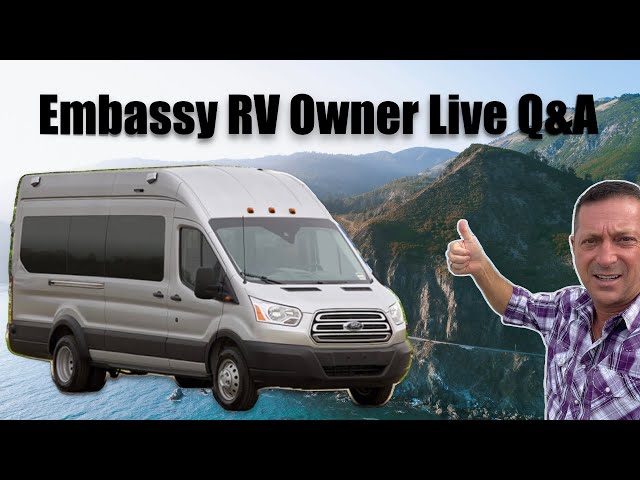 Full-Time RV Life in an Embassy Dolphin, Live Couple Interview With Scott of Go Small. Live Large!