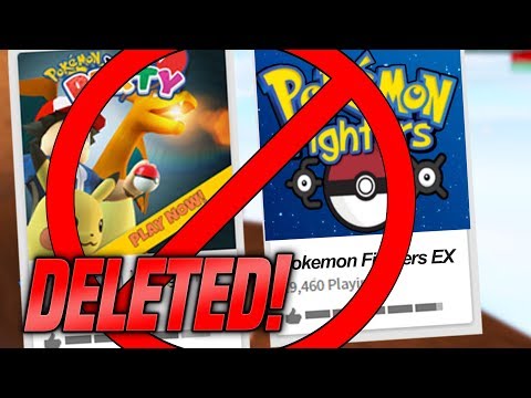 All Roblox Pokemon Games Were Deleted Project Pokemon Pokemon Brick Bronze Youtube - all roblox pokemon games were deleted project pokemon pokemon brick bronze youtube