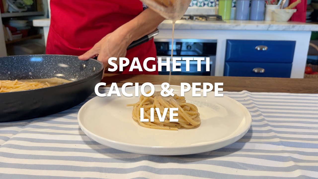 Spaghetti Cacio e Pepe: Master this Roman classic! - YouTube