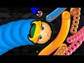 WORMS ZONE SUPER HEROES ALL CHARACTER || CACING BESAR HERO TOP SKOR GAMEPLAY #00094