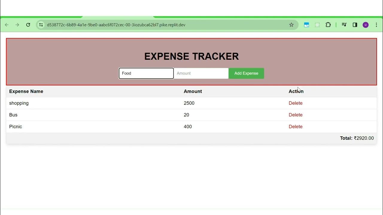 Expense Tracker using |#html #css #javascript | Hustle with Suphal ...