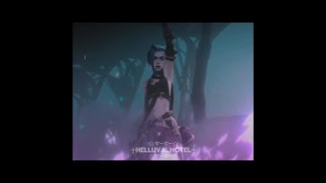 #jinx -hazbin hotel x arcane //hazbin hotel abels song!//##capcut #edit #arcane #hazbinhotel #song