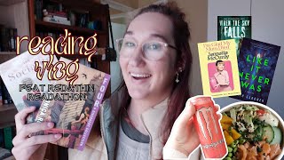 A chatty vlog about the 7 books I read [feat Read-a-thin] #readingvlog