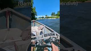 Don't turn too sharp and do not slow down! #jetboat #minijetboat #river #jetjon #jetski #motorswap