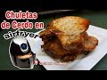 Receta: Chuletas De Cerdo Pero En El Airfryer (Sin Aceite!)