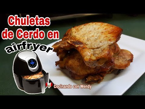 Video: Cómo Cocinar Chuletas En Una Airfryer