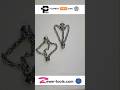 Heavyweight plain chains for 10mm -12mm flexible shafts