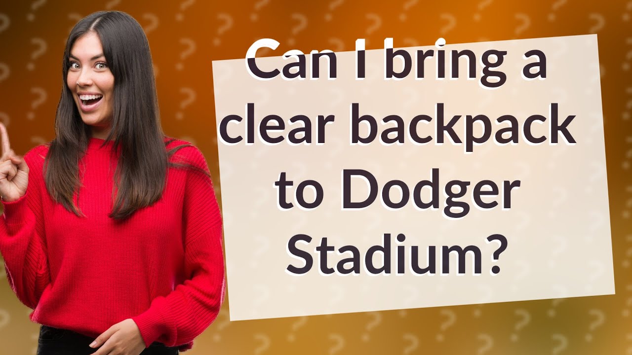 non clear backpacks allowed at dodger stadium｜TikTok Search