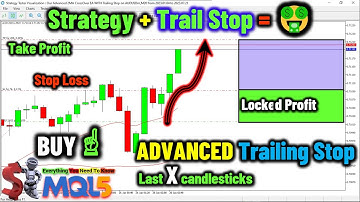 Advanced Trailing Stop At Recent SWING Highs And Lows For Last X-Candles In MQL5 For MT5 EA-PART 167