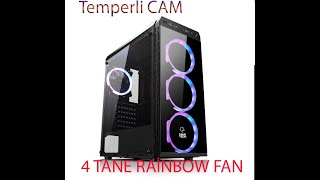 Gametech Gt 001 Temperli Camlı Kasa Fiyat Performans Canavarı