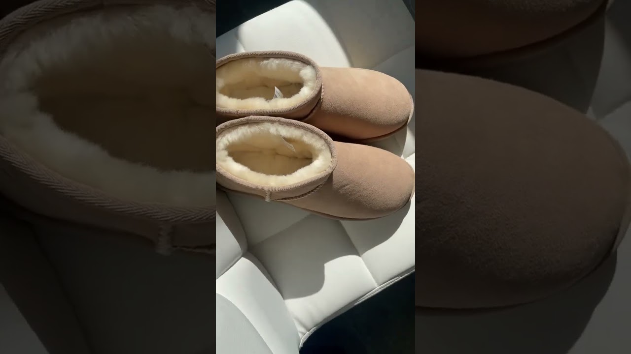 UGG classic ultra mini sand🍂