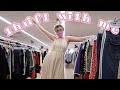 COME THRIFT WITH ME || Putting together outfits with the items I thrift! || Thrift Haul Try on!