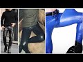 new trend of men latex pants and leggings design