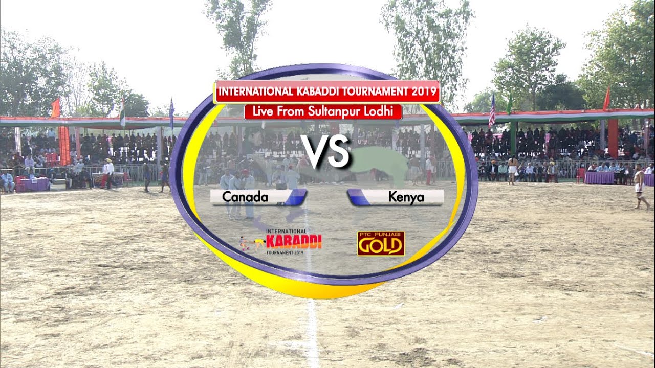 International Kabaddi Tournament-2019, Kenya Vs Canada First half 