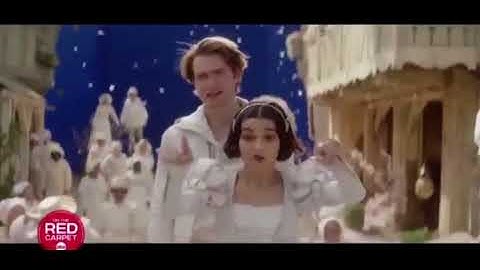 bloopers of Andrew Burnap and Rachel Zegler