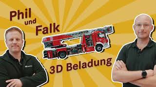 Rosenbauer Drehleitern:  Frag Phil und Falk - 3D Beladung