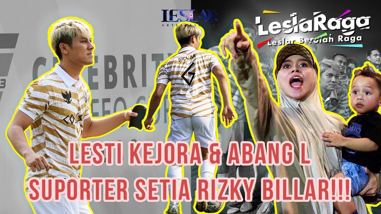 LESLARAGA : ABANG L DAN LESTI KEJORA MENUNGGU GOAL DARI RIZKY BILLAR DI TROFEO CUP!!! HEBOH!!!