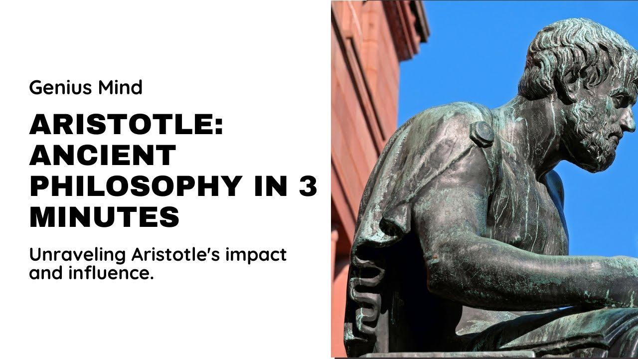 Aristotle: The Genius of Ancient Philosophy in 3 Minutes - YouTube
