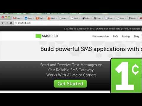 Using the SMSified Node.js Module