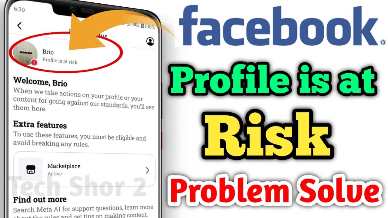 Facebook Profile is at Risk Problem 2025 | Profile is At Risk on Facebook