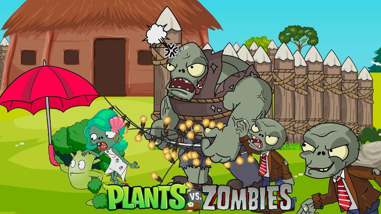 Plants vs Zombies : Dr Zomboss vs New Plants Battle Funny Momments ...