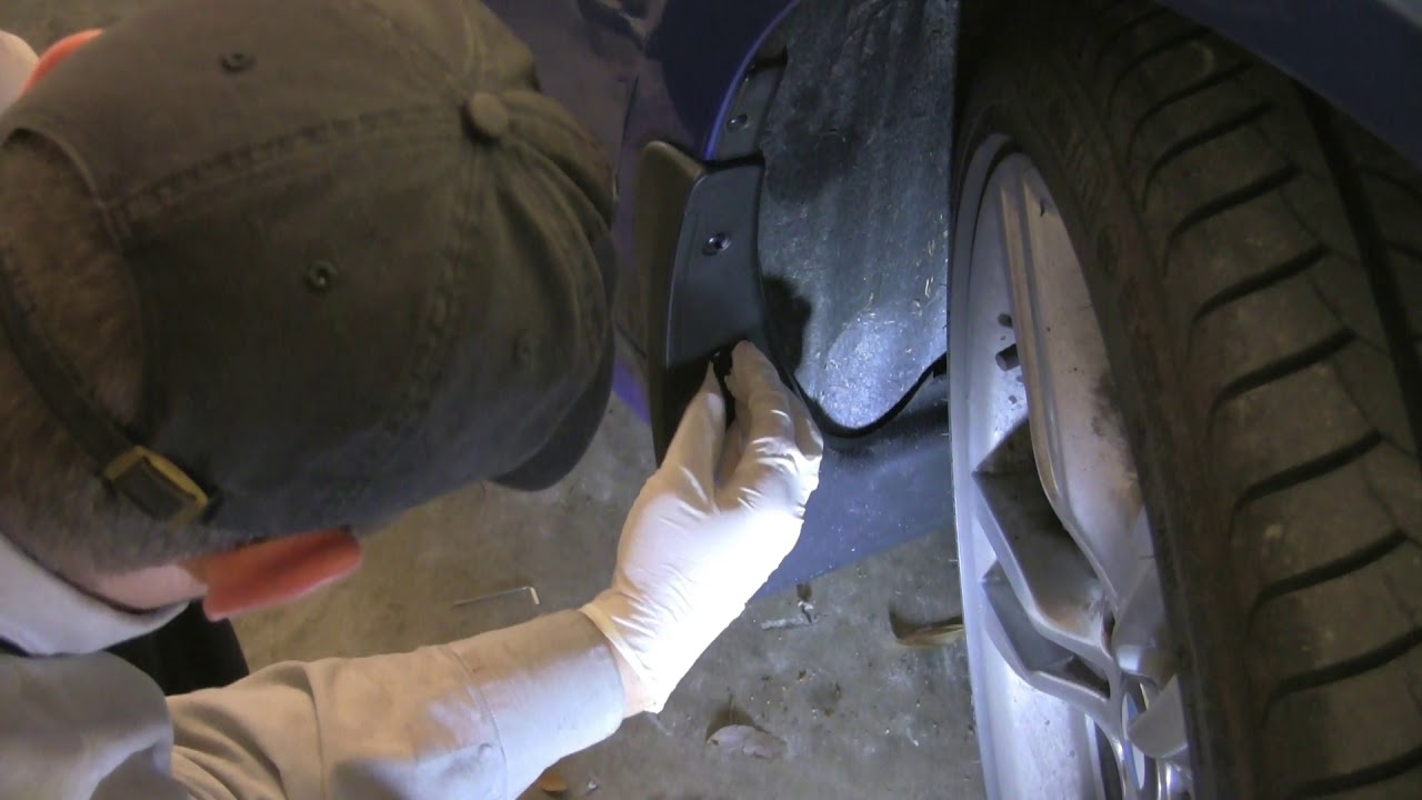 I Install Front and Rear OEM Mudflaps on my F30 BMW 328